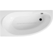 Cada de baie Polimat Miki 140х70 Left (White)