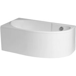 Cada de baie Polimat Miki 140х70 Left (White) Thumb