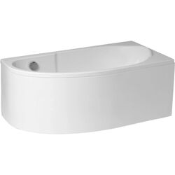 Cada de baie Polimat Miki 140x70 Right (White) Thumb