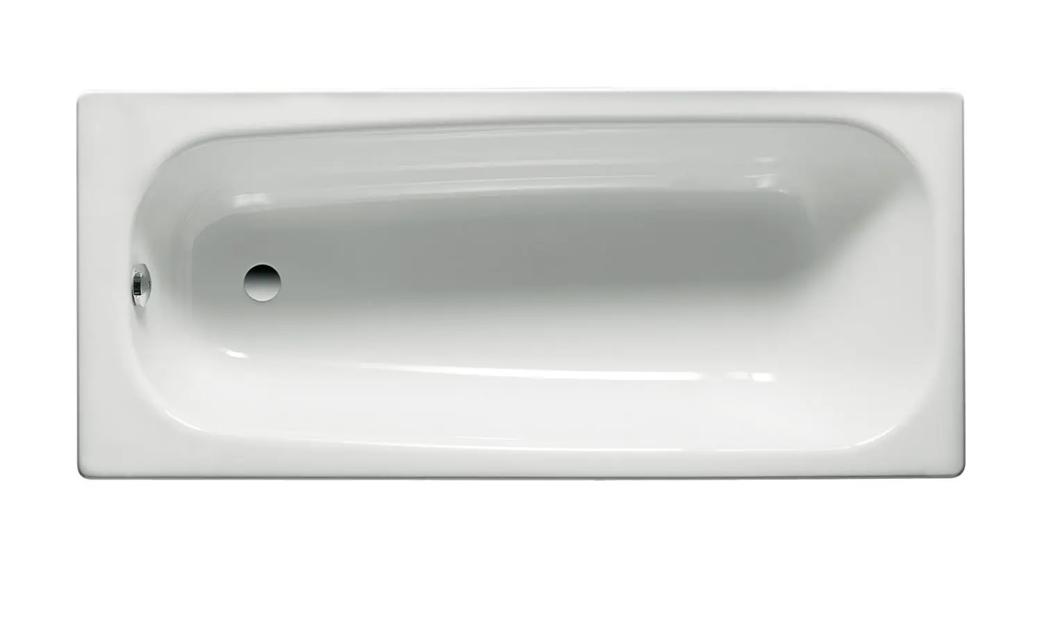 Cada de baie din otel Roca Contesa 100x70 (White)