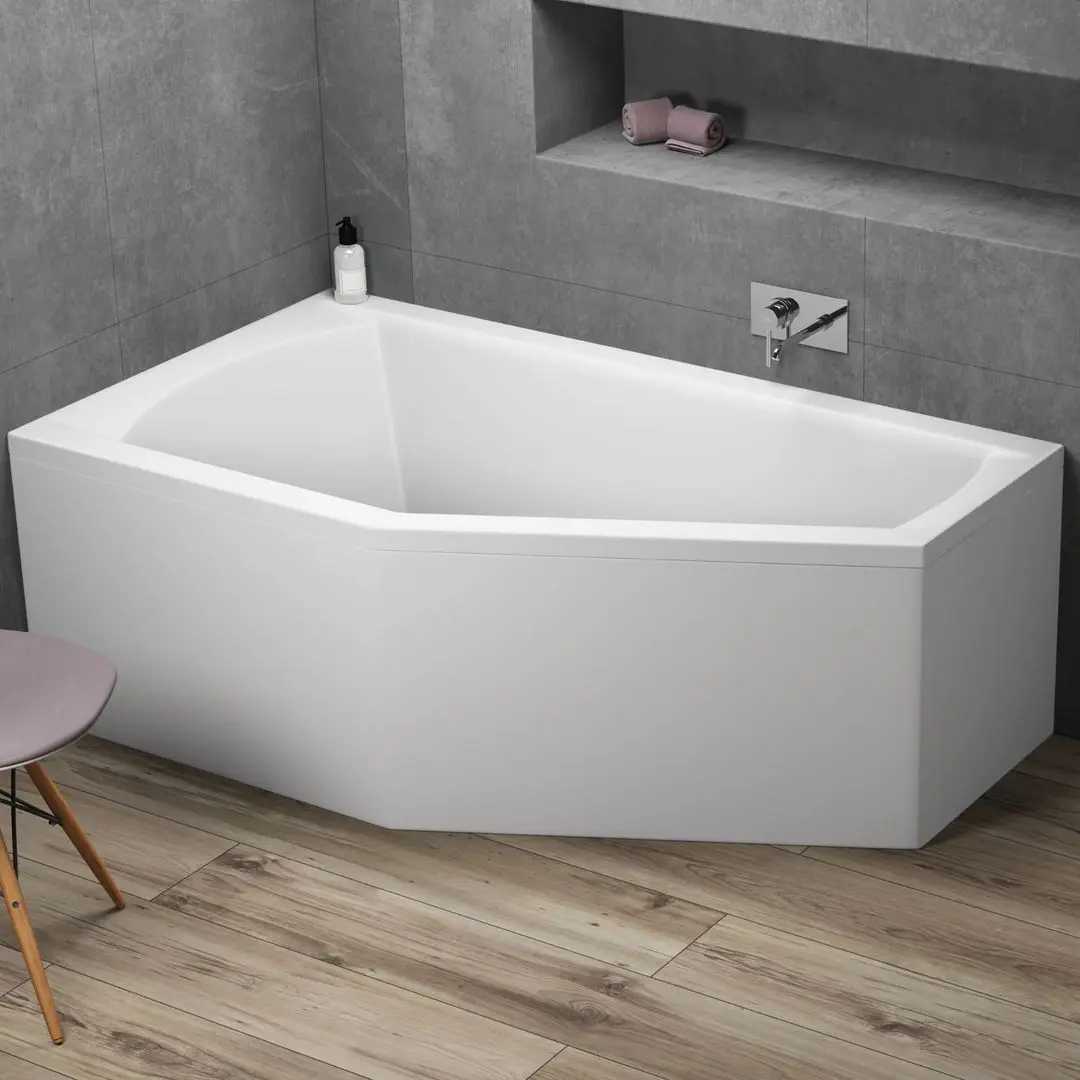 Cada de baie Polimat Selena 150x90 Left (White)