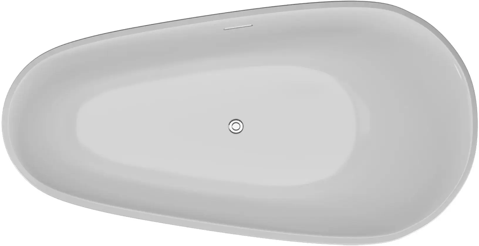 Cada de baie Polimat Shila 170x85 (White)