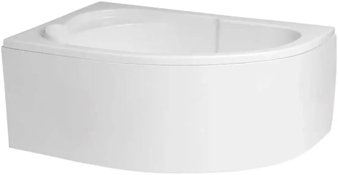 Cada de baie Polimat Standard 130x85 Left (White)