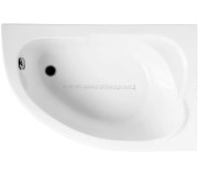 Cada de baie Polimat Standard 130x85 Right (White)