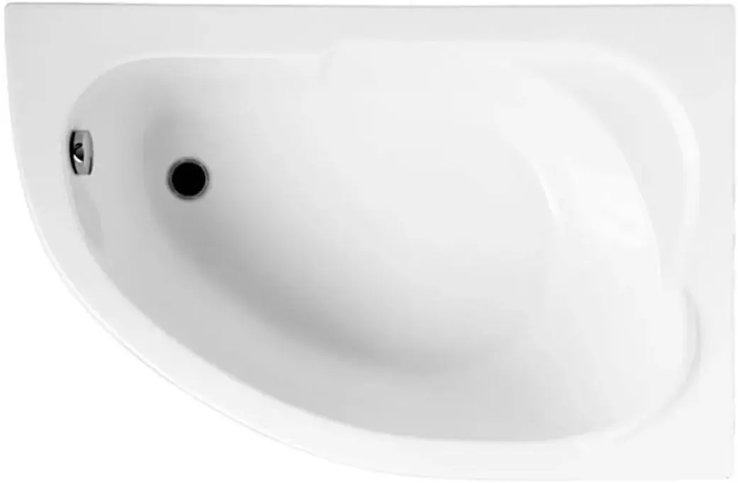 Cada de baie Polimat Standard 130x85 Right (White)