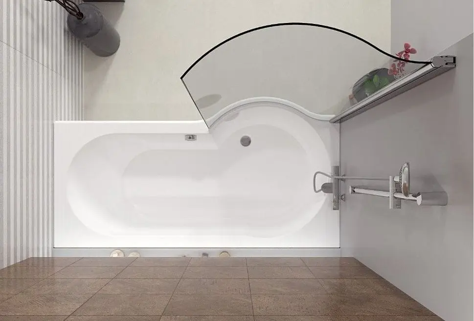 Cada de baie Riho Dorado Right 170х90 (White) - 2