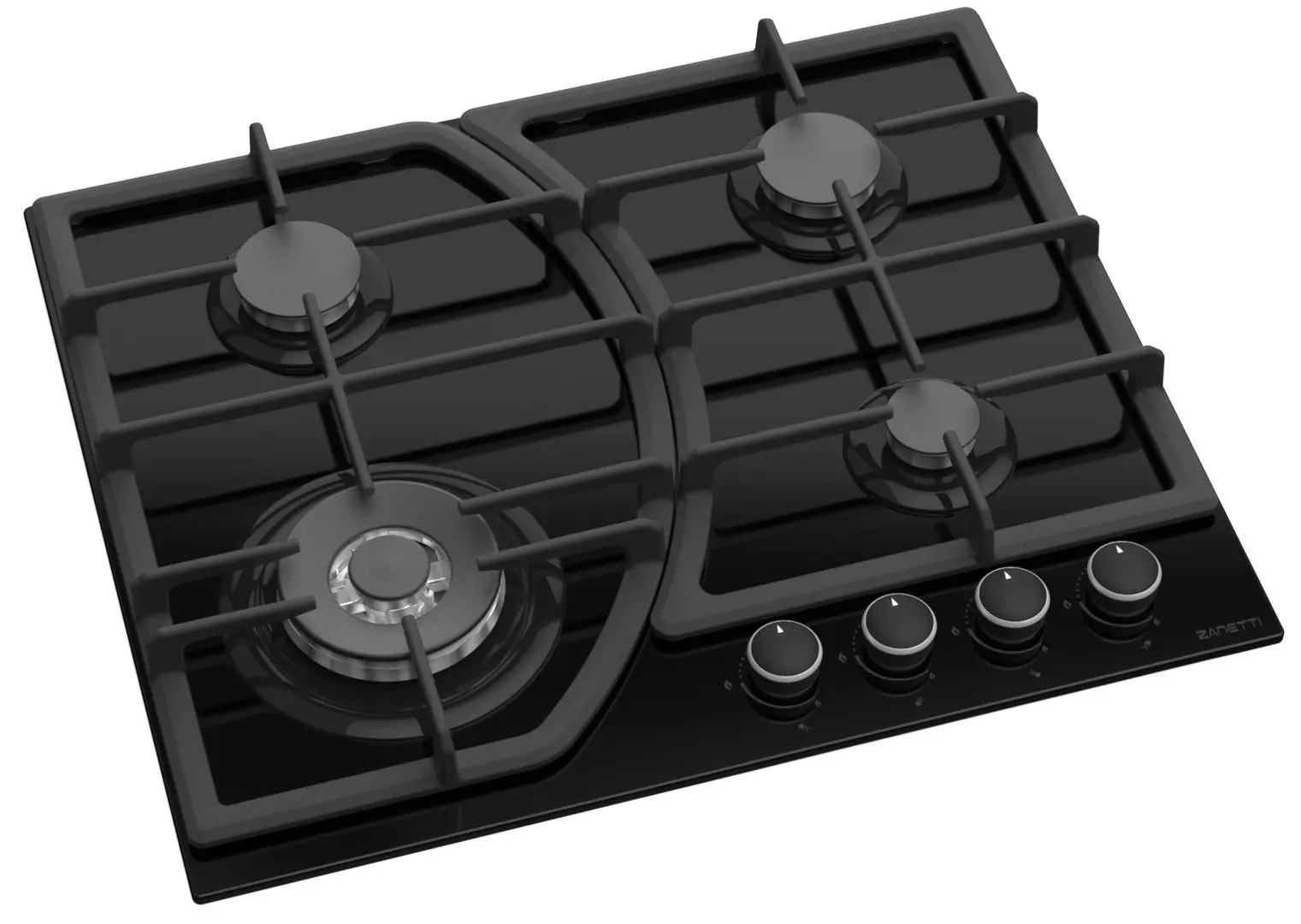 Aragaz incorporabil Zanetti 1160 GC Turbo (Black)