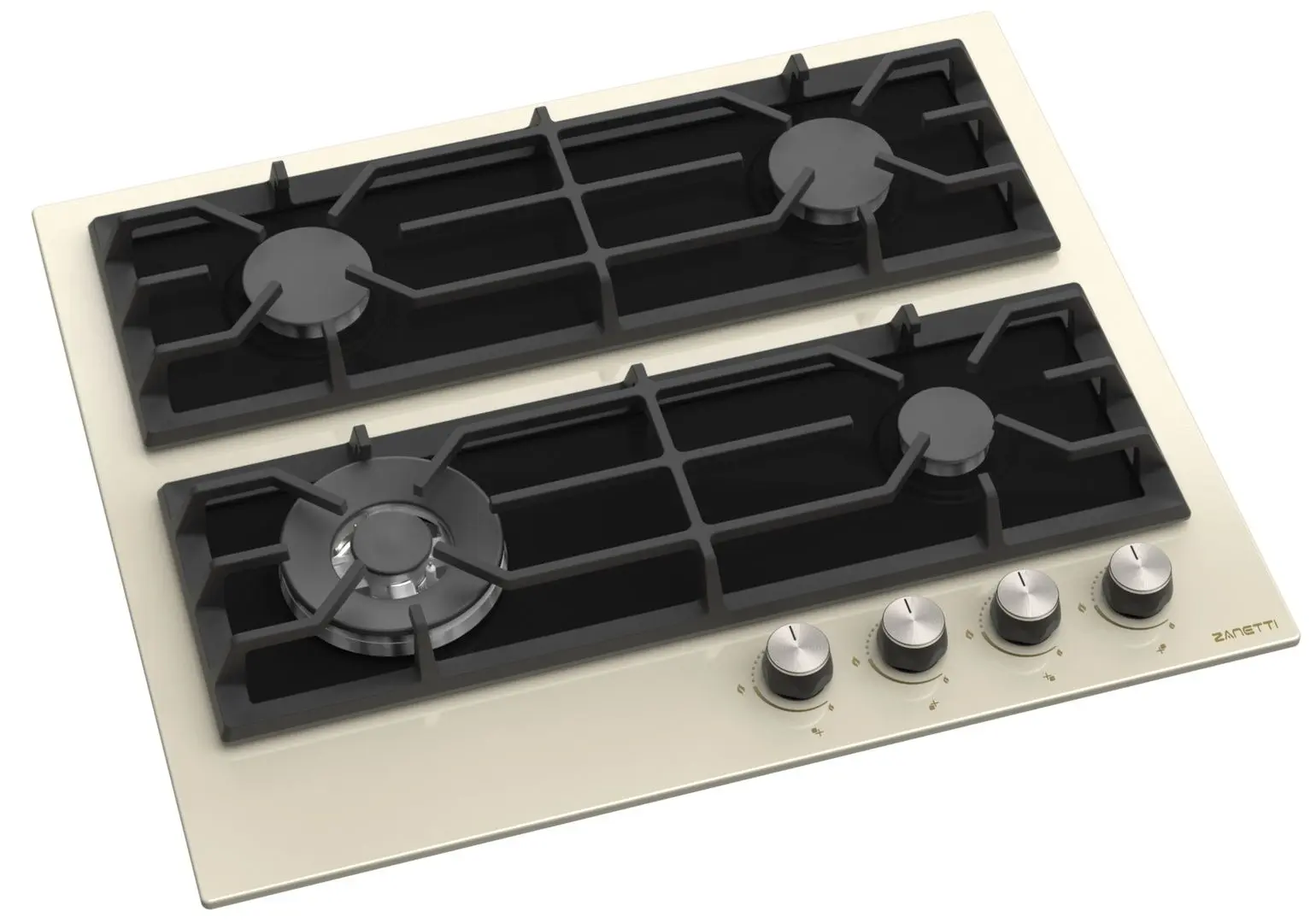Встраиваемая варочная газовая панель Zanetti 1170 GC Turbo (Cream)