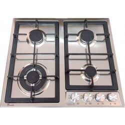 Встраиваемая варочная газовая панель Tornado Texture 6041 (Iron/Inox)