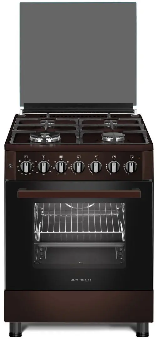 Aragaz combinat Zanetti Z60 EBR (Brown)