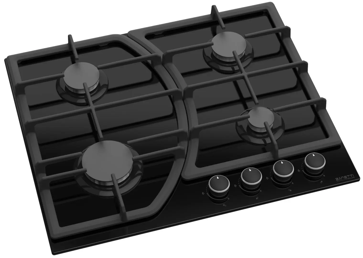 Встраиваемая варочная газовая панель Zanetti Eco 1160 (Black)