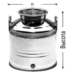 Bidon Tabec 67100 Inox (100l) Thumb