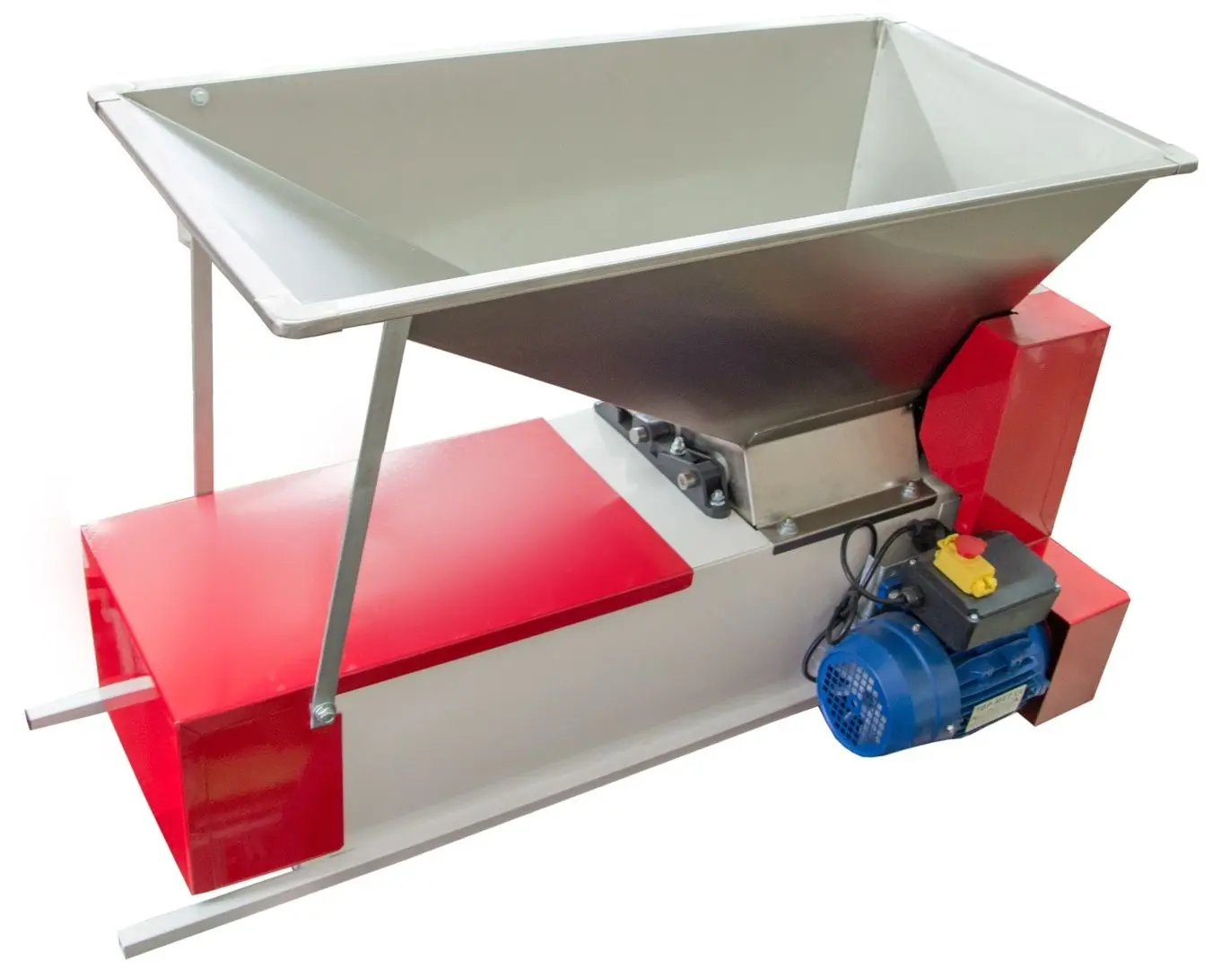 Zdrobitor de struguri electric Enoitalia Eno 3 M (Inox)