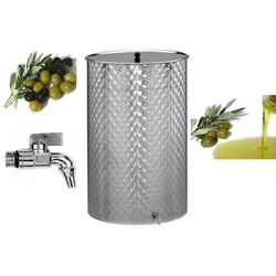 Rezervor pentru fermentare si stocare vin Tabec 71200 Set 200l (Inox) Thumb