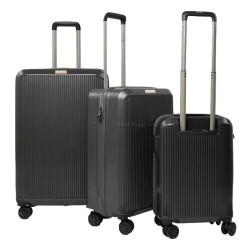 Набор чемоданов Ground Solamante S/M/L (Dark Grey)