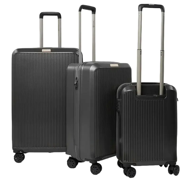 Набор чемоданов Ground Solamante S/M/L (Dark Grey)