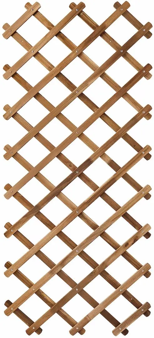 Jardiniera de flori Ikea Askholmen cu spalier (Maro Inchis)