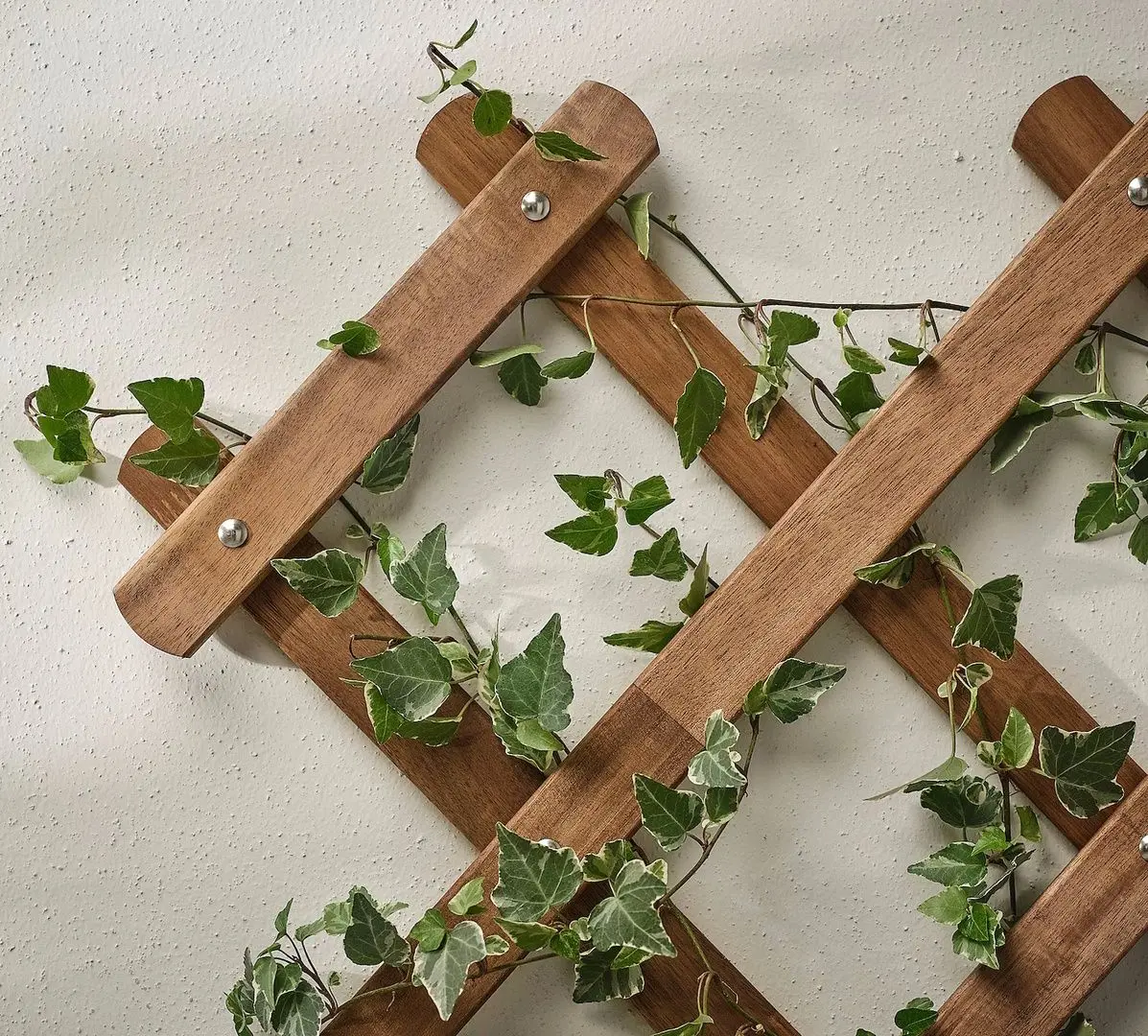 Jardiniera de flori Ikea Askholmen cu spalier (Maro Inchis)