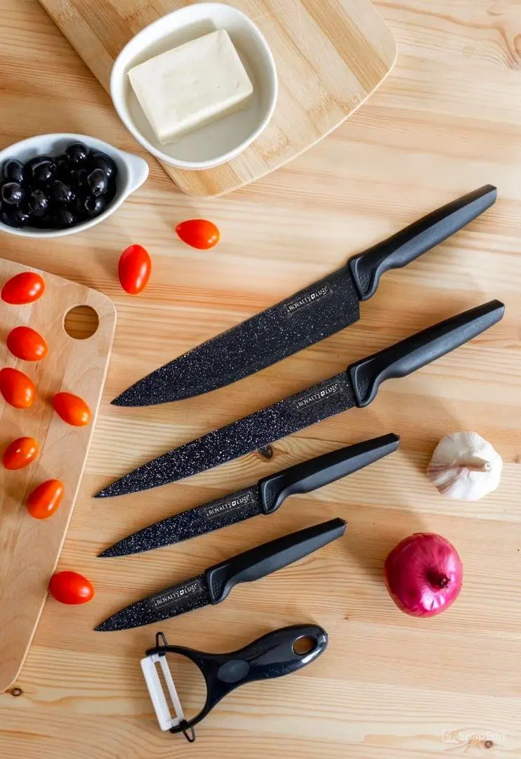 Set cutite Royalty Line RL-MB4 (Black)