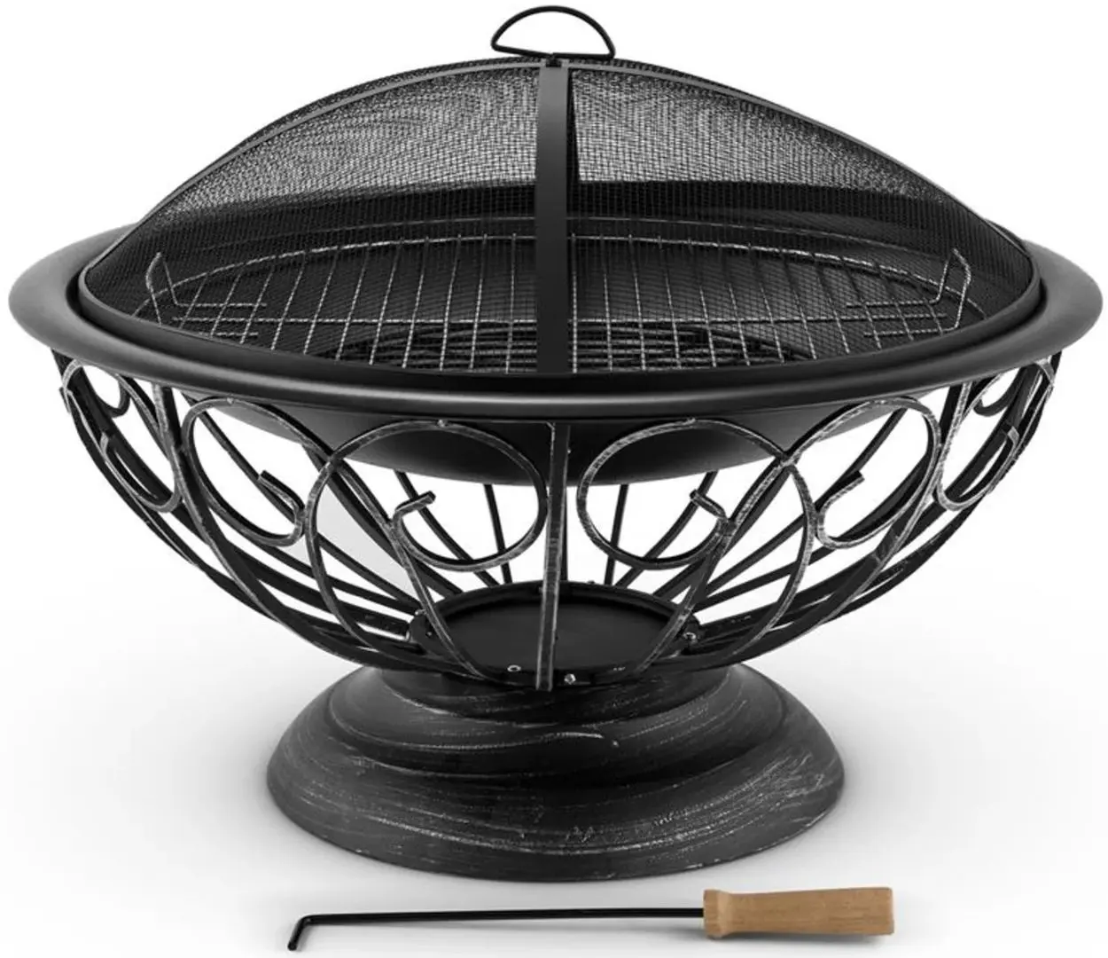 Gratar cu vatra Blumfeldt Tulip 10028582 (Black)