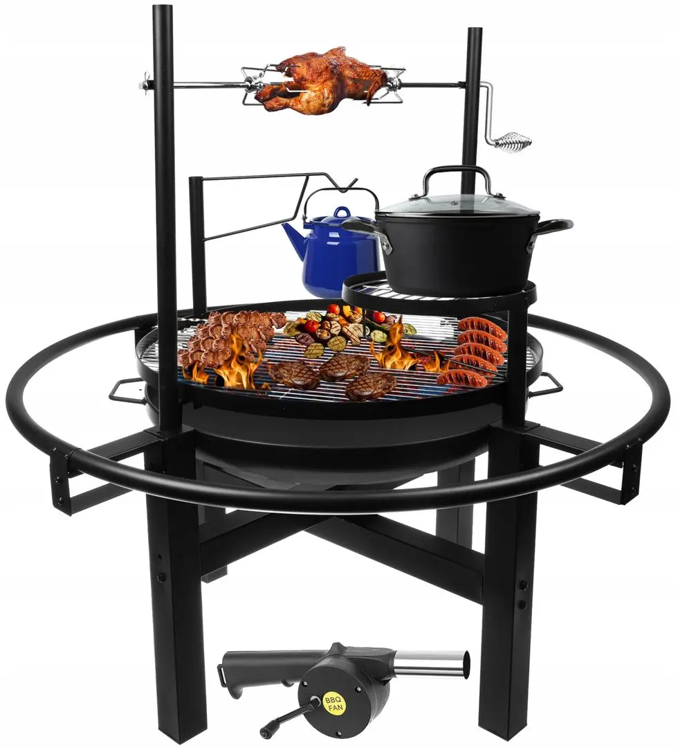 Гриль 5в1 Kaminer 11827 (Black) - 8