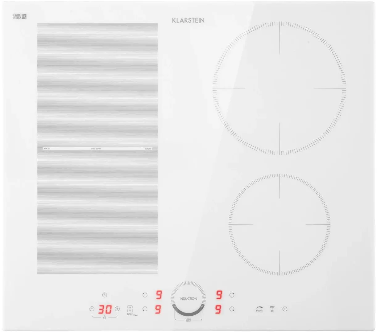 Plita incorporabila cu inductie Klarstein Delicatessa 60 10035198 (White)