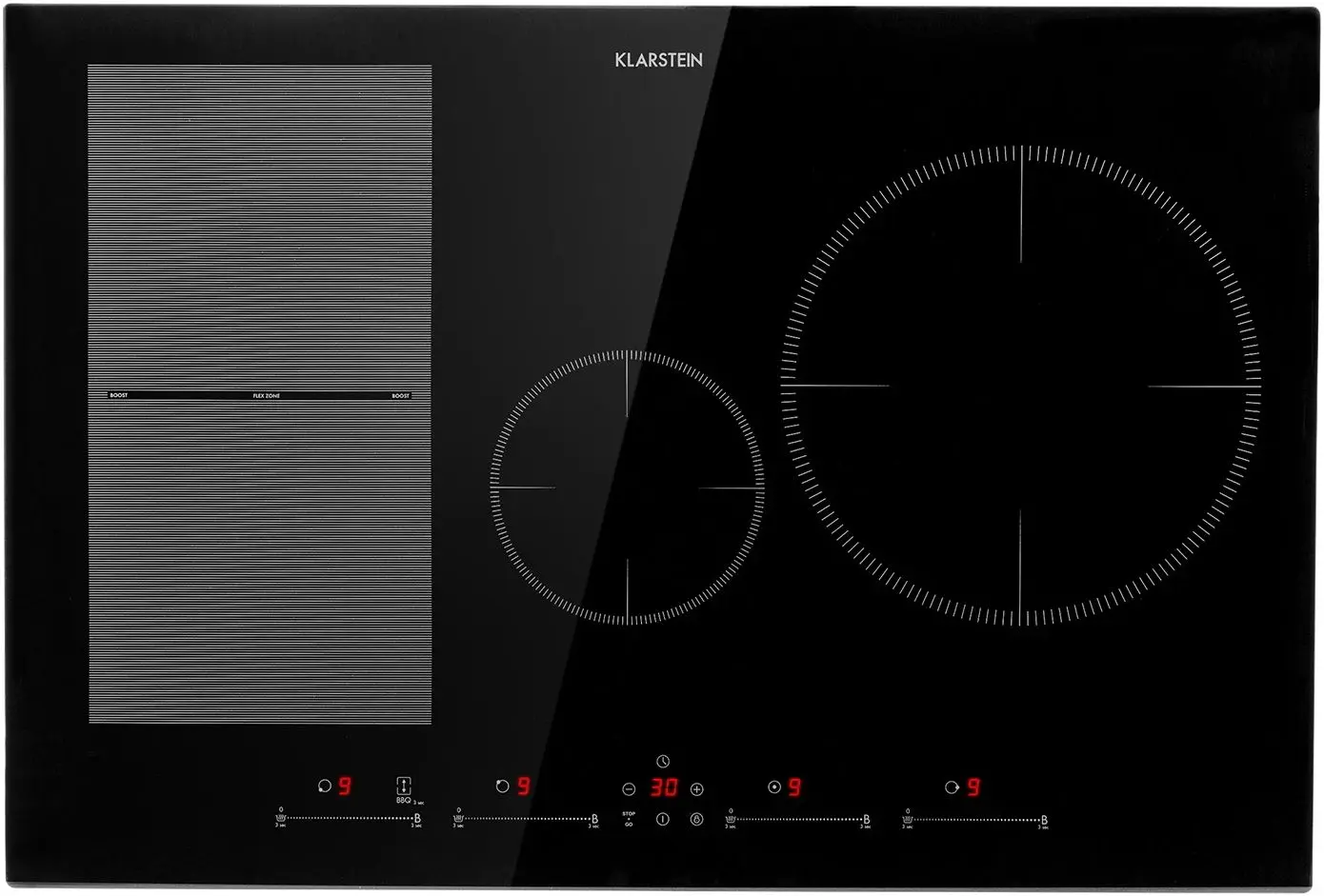 Plita incorporabila cu inductie Klarstein Delicatessa 77 10033023 (Black)