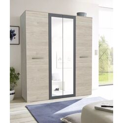 Dulap Yasen Bari 4U2O (Hickory Rockford Light/Graphite Grey)