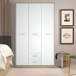 Dulap Yasen Nepo SZF3D2S N (Sonoma Oak/Nymphea Alba)