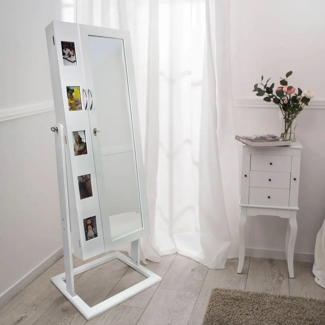 Dulap-oglinda pentru bijuterii Chomik PHO1264 (White)