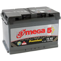 Аккумулятор A-Mega Premium 74Ah