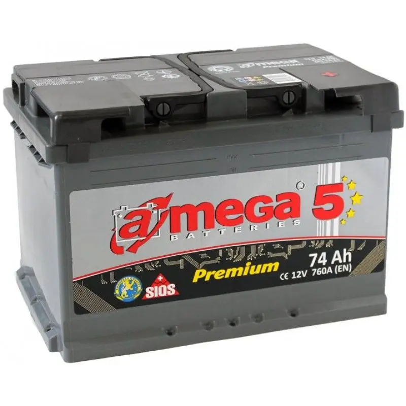 Аккумулятор A-Mega Premium 74Ah