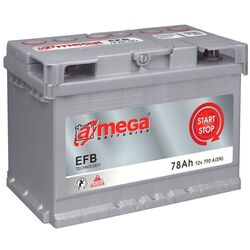 Аккумулятор Amega EFB 78Ah 790A