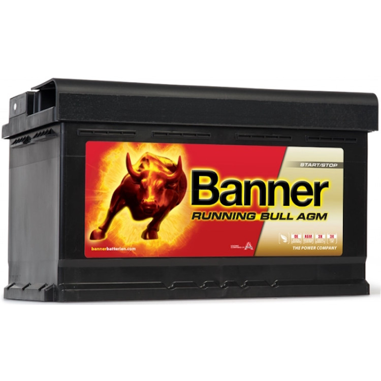 Аккумулятор Banner Running Bull AGM 80Ah 800A 580 01