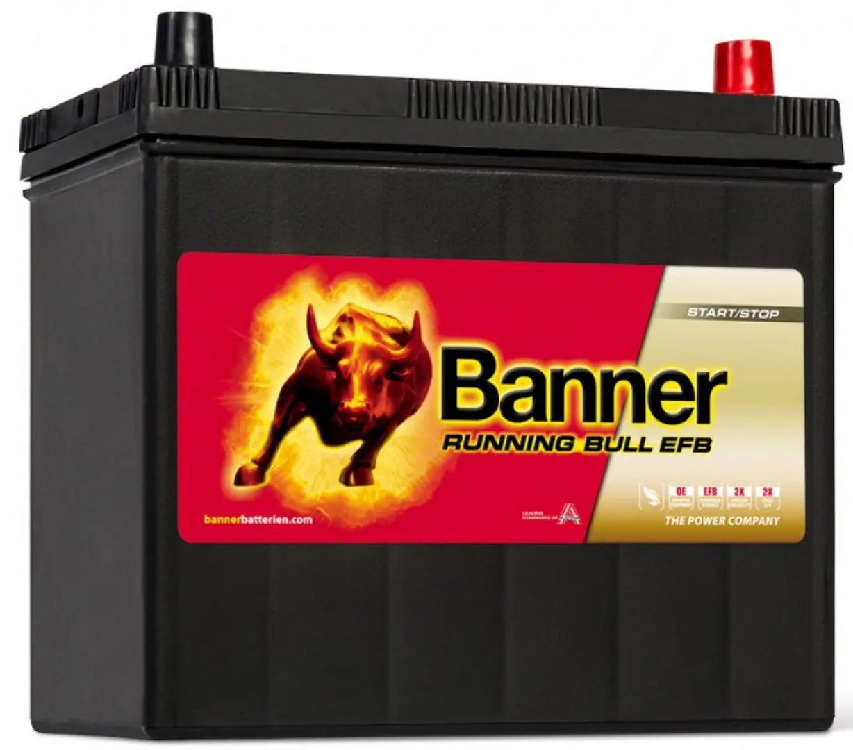 Acumulator Banner Running Bull EFB 65Ah 550A