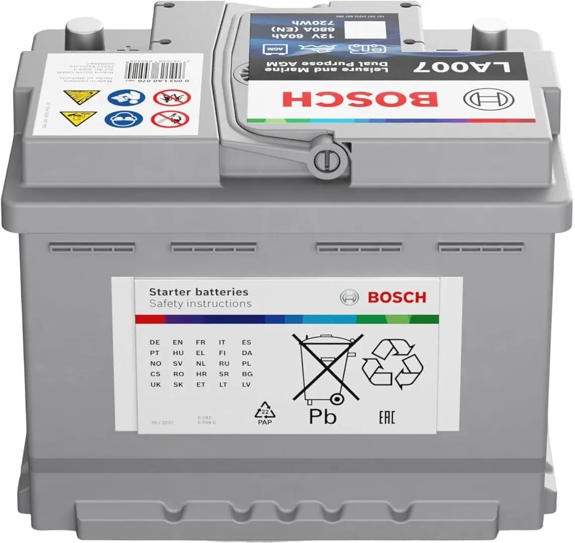 Acumulator Bosch LA007 60Ah 680A
