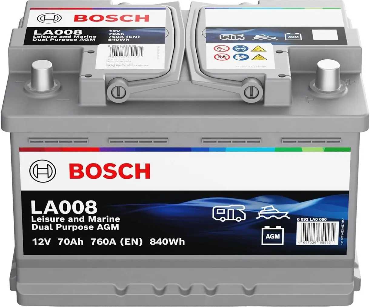 Acumulator Bosch LA008 70Ah 760A