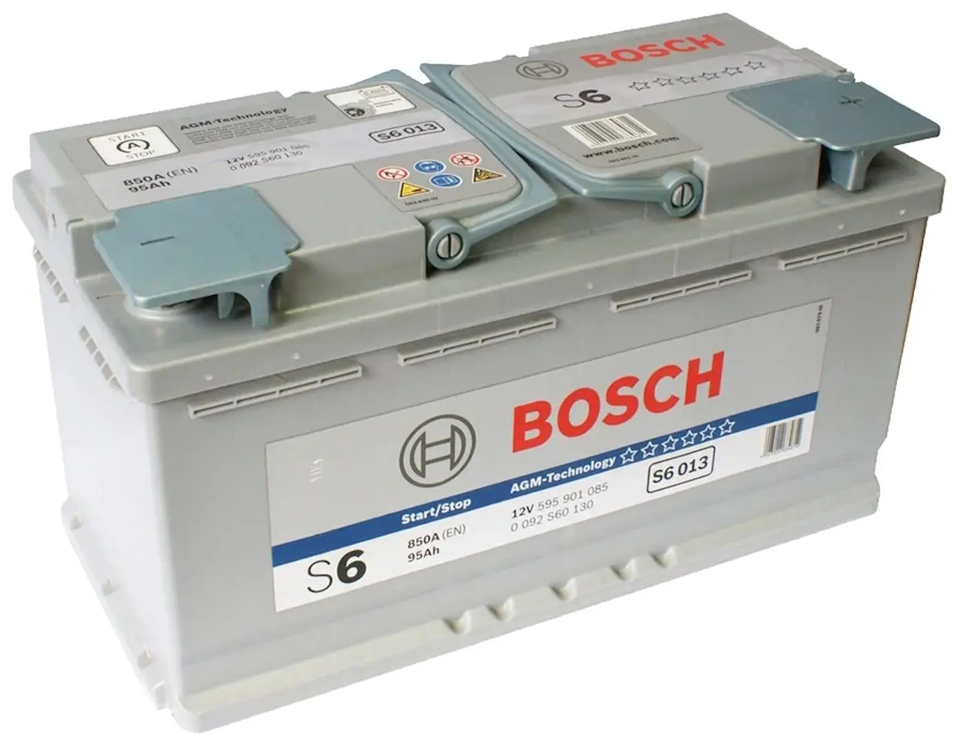 Acmulator Bosch S6 013 AGM 95Ah 850A