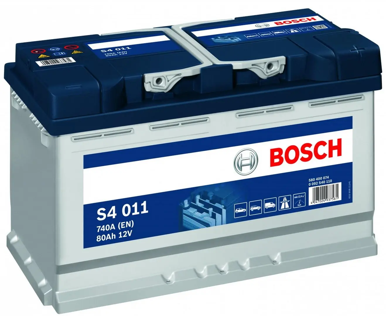 Acumulator Bosch Silver S4 011 80Ah 740A