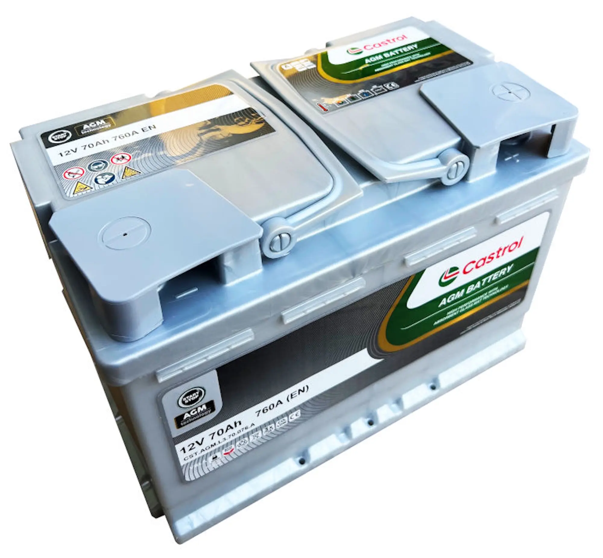 Acumulator Castrol AGM 70Ah 760A
