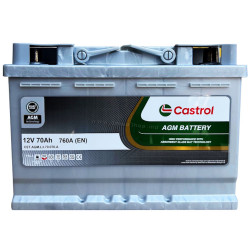 Acumulator Castrol AGM 70Ah 760A