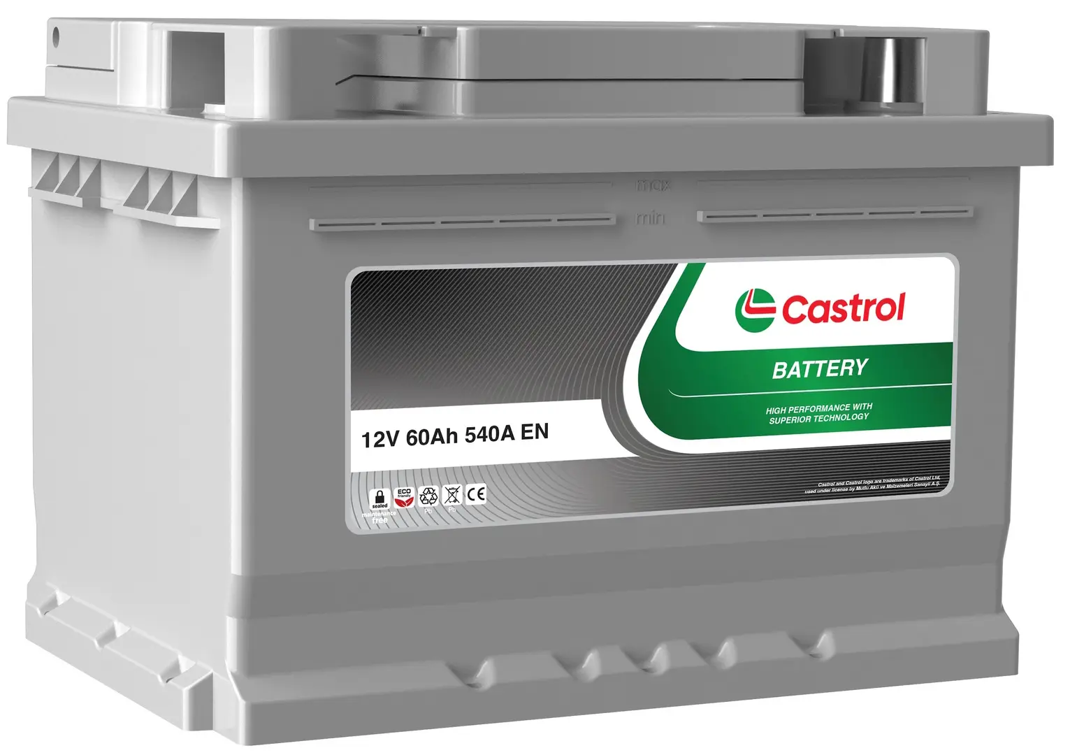 Acumulator Castrol SLI 60Ah 540A