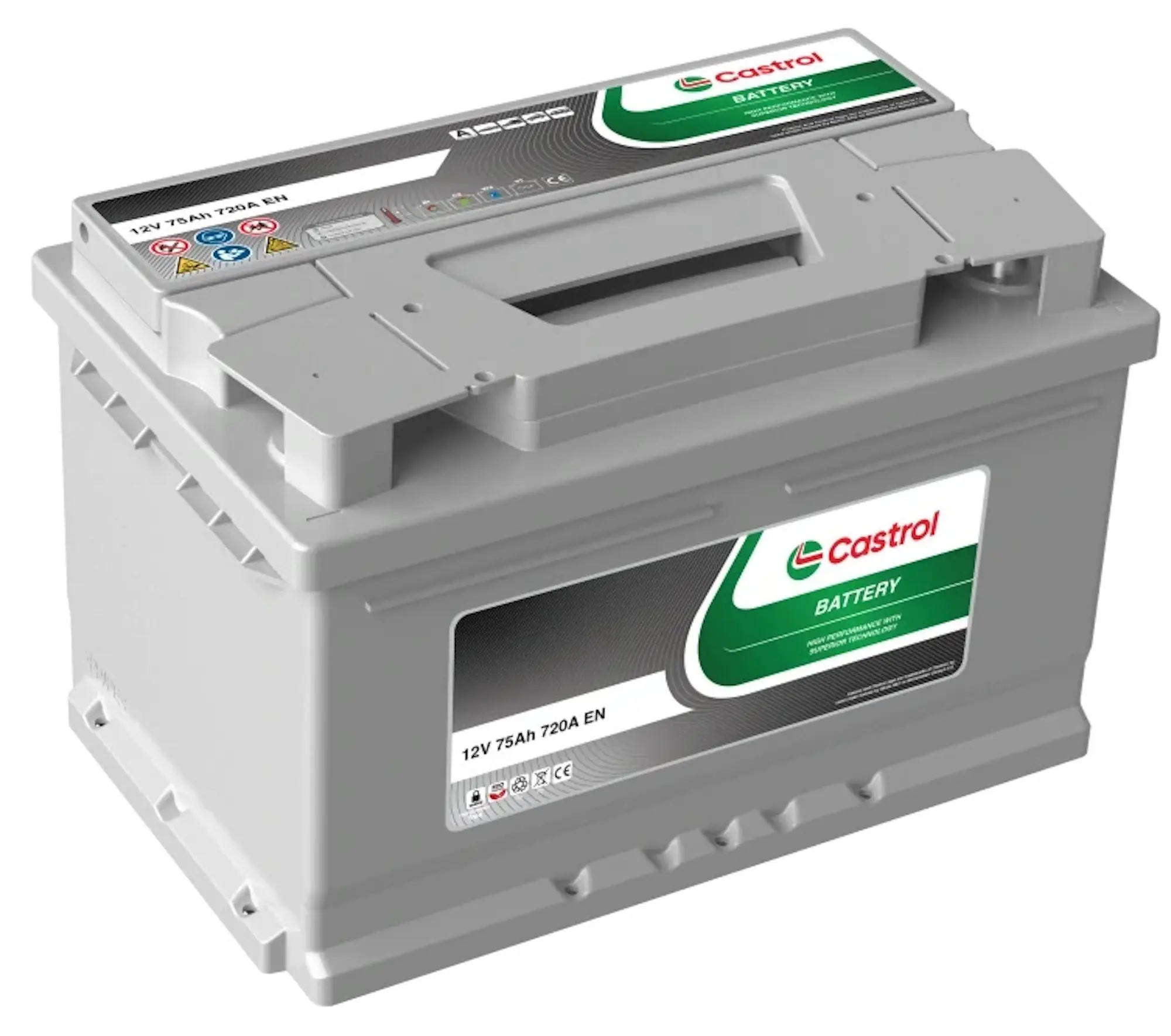 Аккумулятор Castrol SLI 75Ah 720A