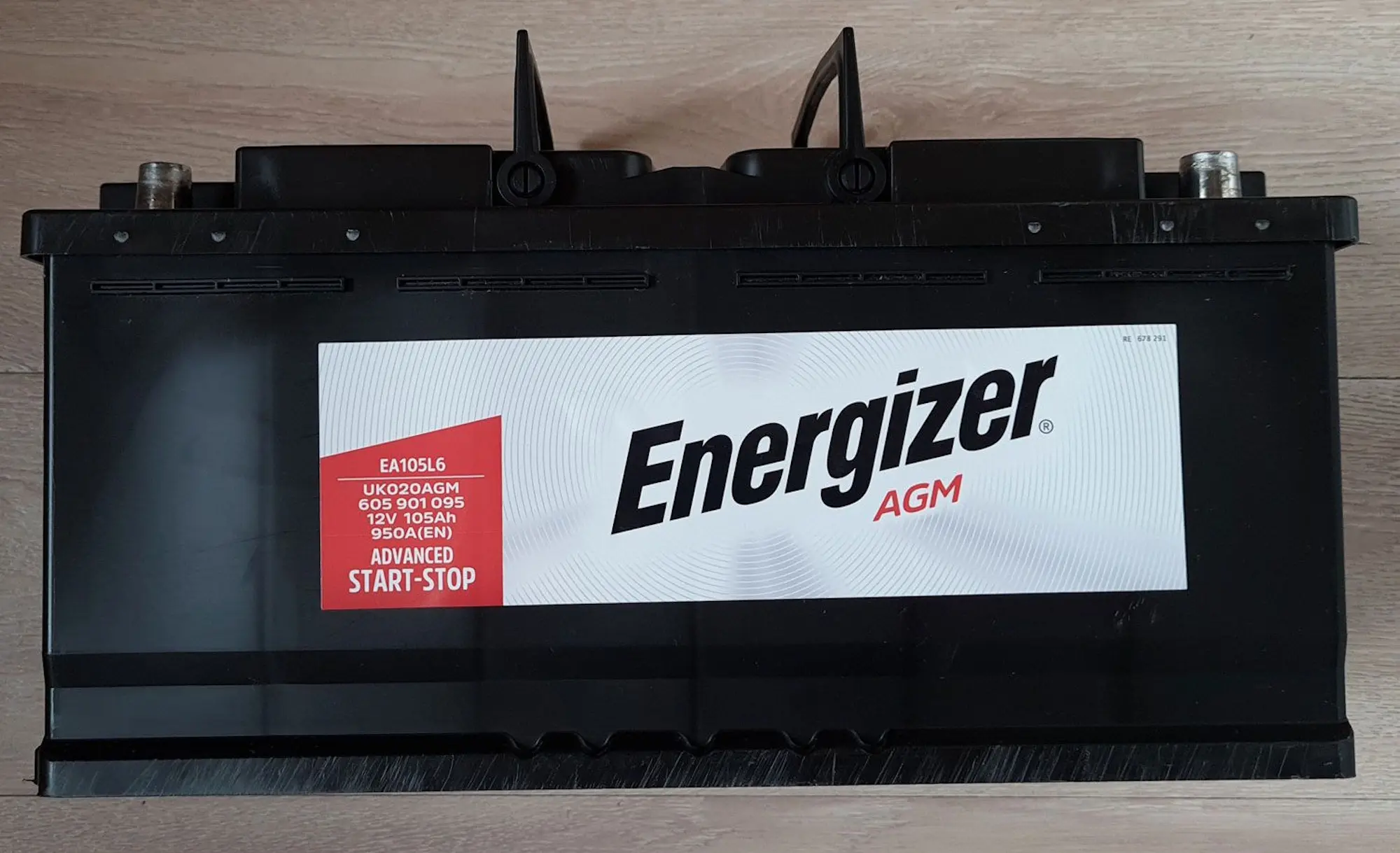 Acumulator Energizer AGM 105Ah 950A P+