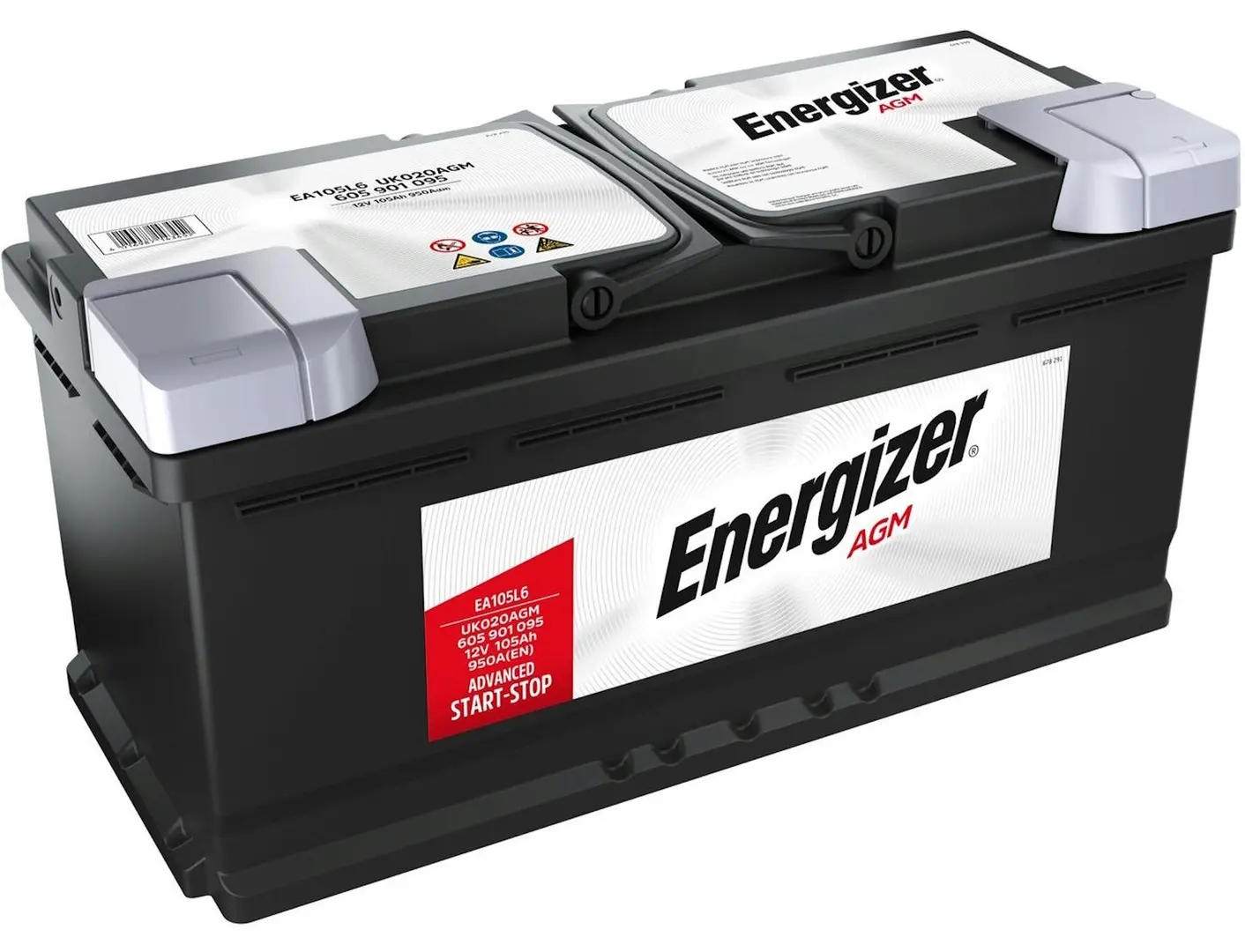 Acumulator Energizer AGM 105Ah 950A P+