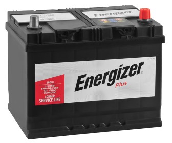 Аккумулятор Energizer Plus 68Ah 550A +R