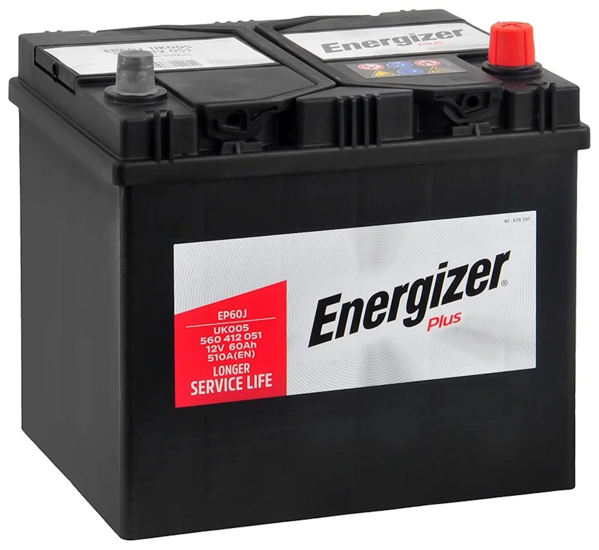 Acumulator Energizer Plus 60Ah 510A P+