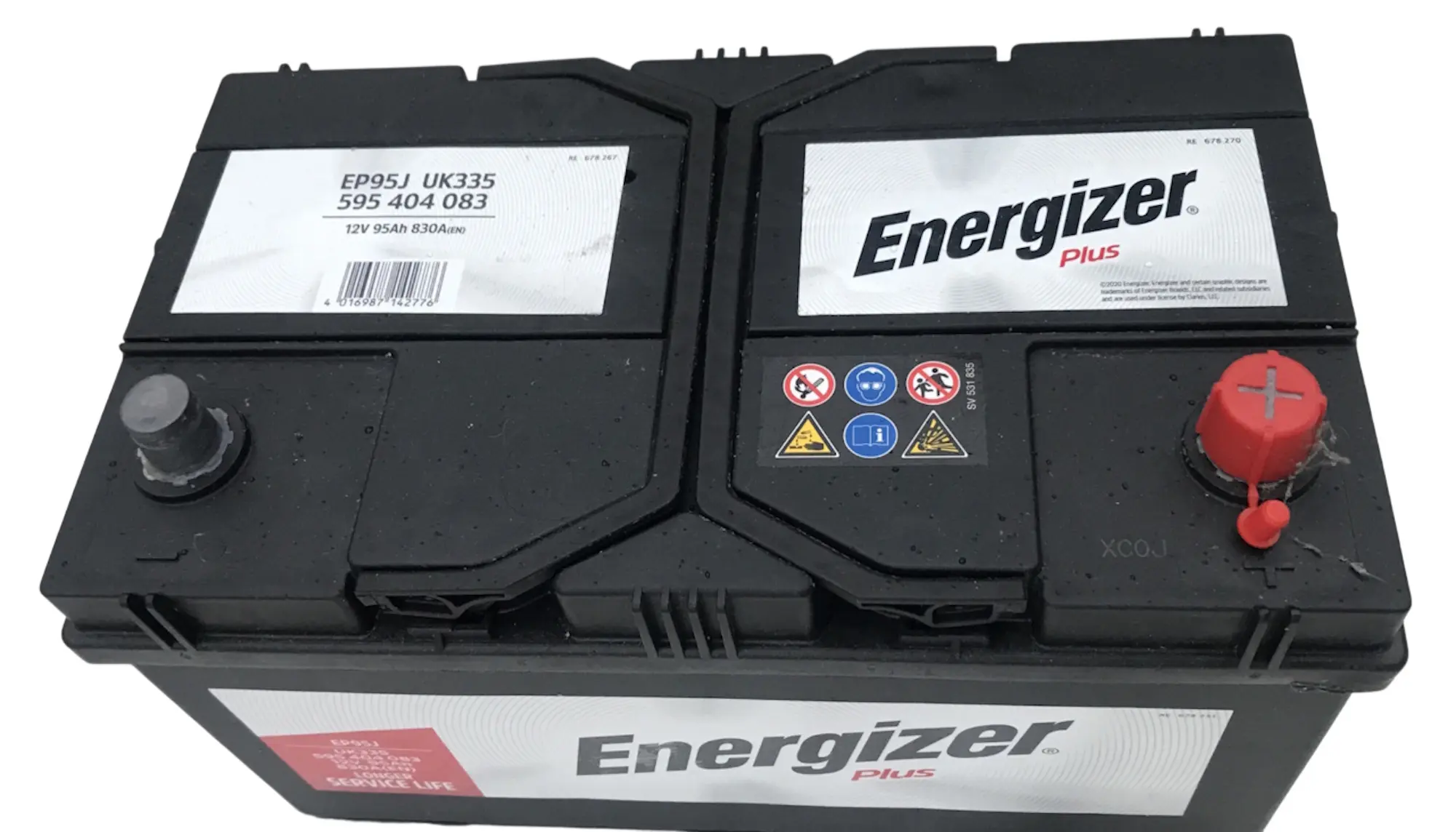 Аккумулятор Energizer Plus 95Ah 830A P+