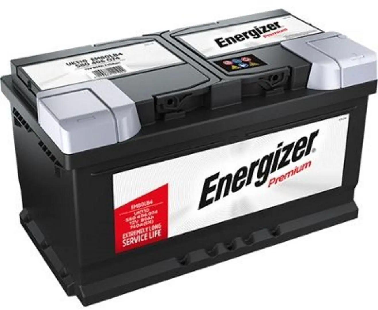 Аккумулятор Energizer Premium 80Ah 740A +R
