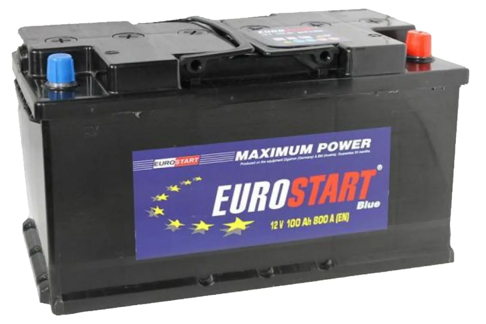 Аккумулятор Eurostart Blue 100Ah 800A R+